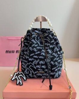 Torebka damska elegancka MiuMiu, skóra