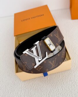 Pasek firmowy męski, damski, skóra Louis Vuitton