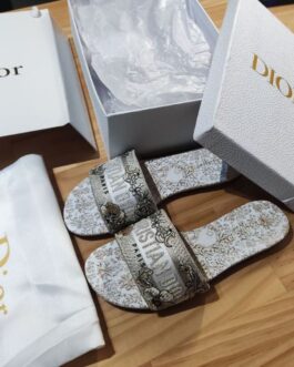 Dior Buty, sandaly klapki, skora od reki