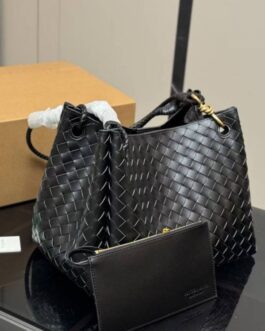 Torebka damska elegancka Bottega Veneta, skóra