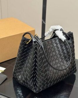 Torebka damska elegancka Bottega Veneta, skóra