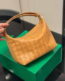 Torebka damska elegancka Bottega Veneta, skóra