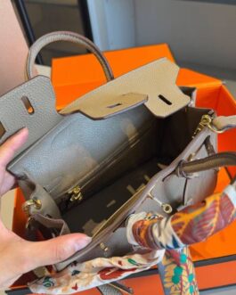 Torebka damska elegancka Hermes, skóra