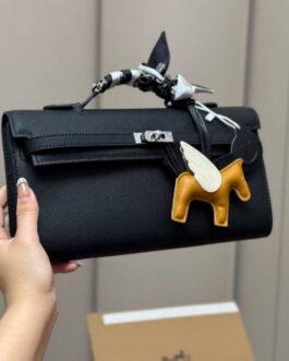 Torebka damska elegancka Hermes, skóra