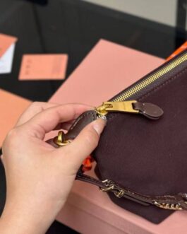 Torebka damska elegancka Miu Miu, skóra