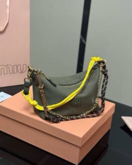 Torebka damska elegancka Miu Miu, skóra