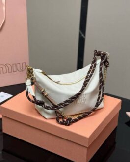 Torebka damska elegancka Miu Miu, skóra