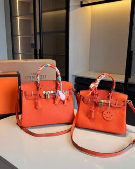 Torebka damska elegancka Hermes, skóra