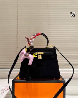 Torebka damska elegancka Hermes, skóra