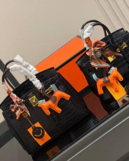 Torebka damska elegancka Hermes, skóra