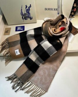 Burberry szalik damski meski