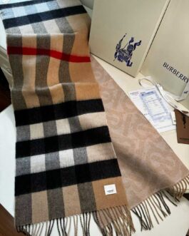 Burberry szalik damski meski