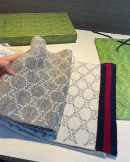 Gucci szalik damski meski