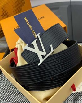 Pasek firmowy męski, damski, skóra Louis Vuitton