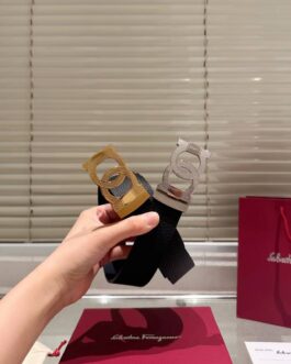 Pasek firmowy damski, skóra Gucci