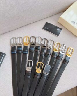 Pasek firmowy damski, skóra Mont Blanc