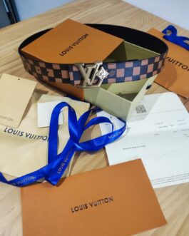 Pasek firmowy męski, damski, skóra Louis Vuitton od reki