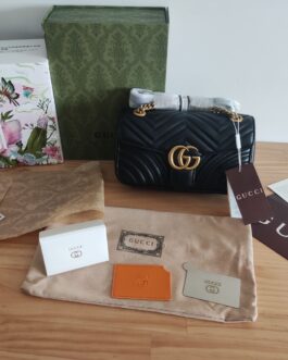 Torebka damska elegancka Gucci Marmont, skora