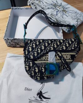 Torebka damska elegancka Dior, skora od reki