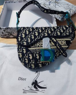 Torebka damska elegancka Dior, skora od reki