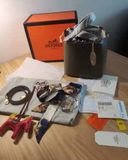 Torebka Hermes damska torba, skora