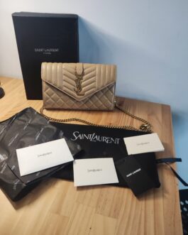 Torebka damska elegancka YSL, skora
