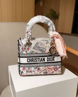 Torebka damska elegancka Dior, skóra