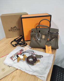 Torebka Hermes damska torba, skora od reki