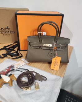 Torebka Hermes damska torba, skora od reki