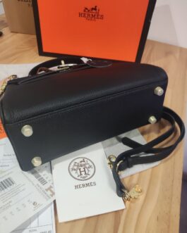 Torebka damska elegancka Hermes Kelly, skora od reki