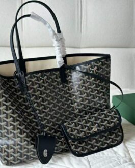 Torebka damska elegancka Goyard, skora