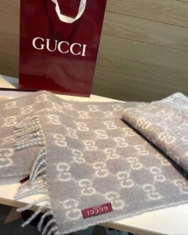 Gucci szalik damski meski