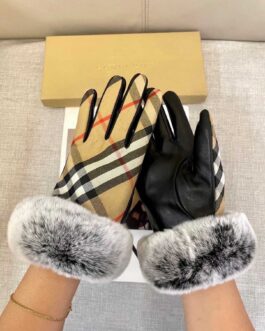 Rękawiczki damskie rękawice Burberry