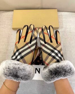 Rękawiczki damskie rękawice Burberry