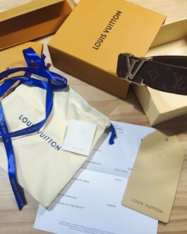 Pasek firmowy męski, damski, skóra Louis Vuitton od reki