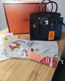 Torebka damska Hermes Birkin, skora od reki