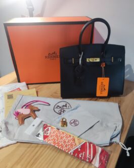 Torebka damska Hermes Birkin, skora od reki