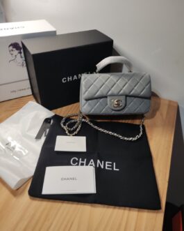 Torebka Chanel torba, skóra od reki