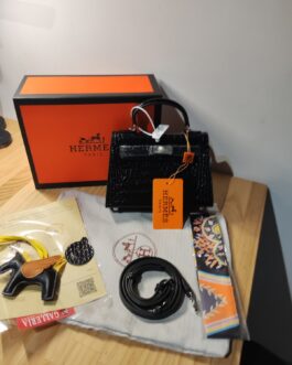 Torebka damska Hermes Birkin, skora od reki