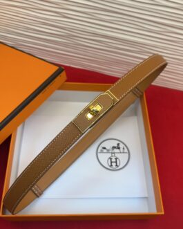 Pasek firmowy męski, damski, skóra Hermes