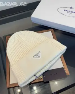 Prada damska meska czapka od reki