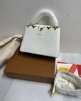 Torebka damska Capucines Louis Vuitton, skora