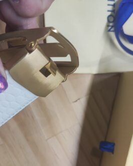 Pasek męski, damski, skóra Louis Vuitton