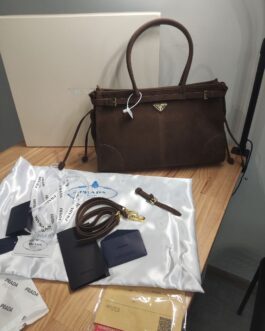 Torebka damska elegancka Prada, skora