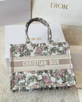 Torebka Dior book tote damska torba, skóra