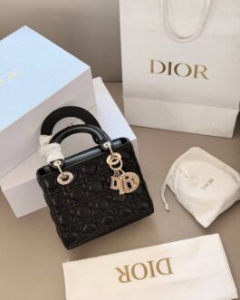 Torebka Dior lady damska torba, skóra