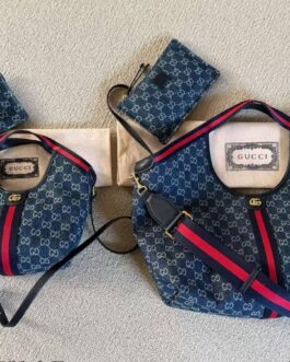 Torebka Gucci giglio damska torba, skóra