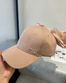 Miu Miu Męska Damska czapka z daszkiem bejsbolówka