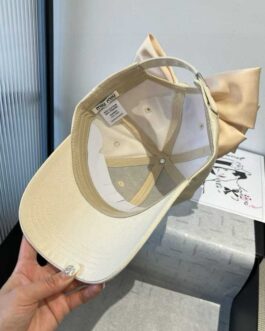 Miu Miu Męska Damska czapka z daszkiem bejsbolówka