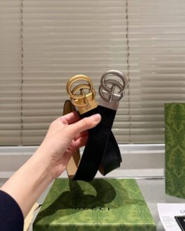 Pasek firmowy męski, damski, skóra Gucci